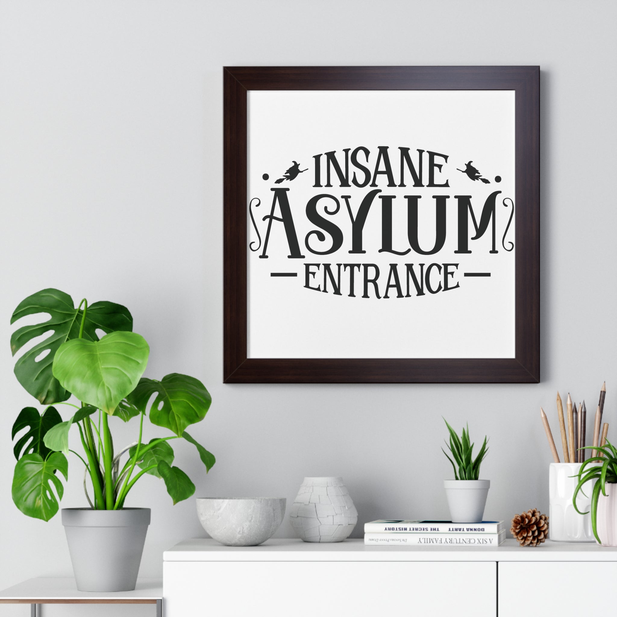 Insane Asylum Entrance Printify