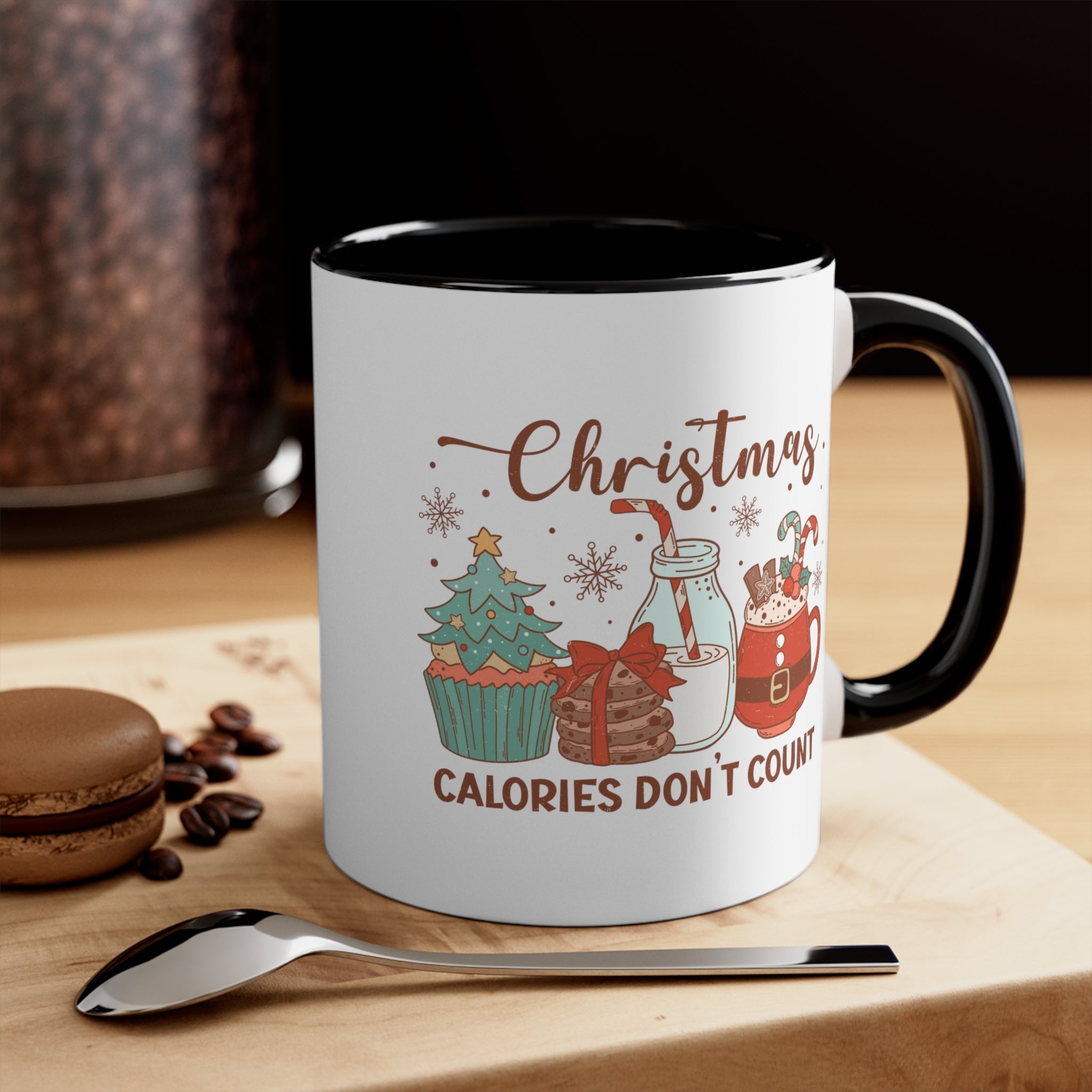 Christmas, Calories don't count Printify