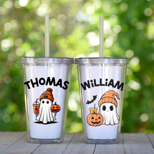 Custom Ghost Halloween Drink Printify