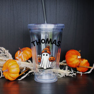 Custom Ghost Halloween Drink Printify