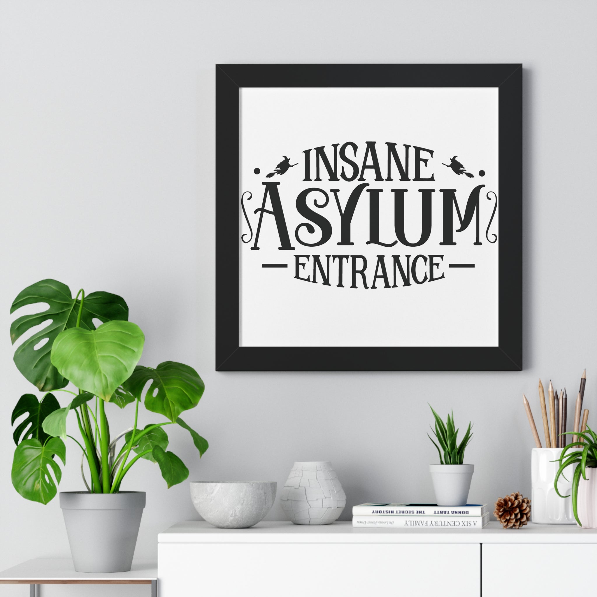 Insane Asylum Entrance Printify