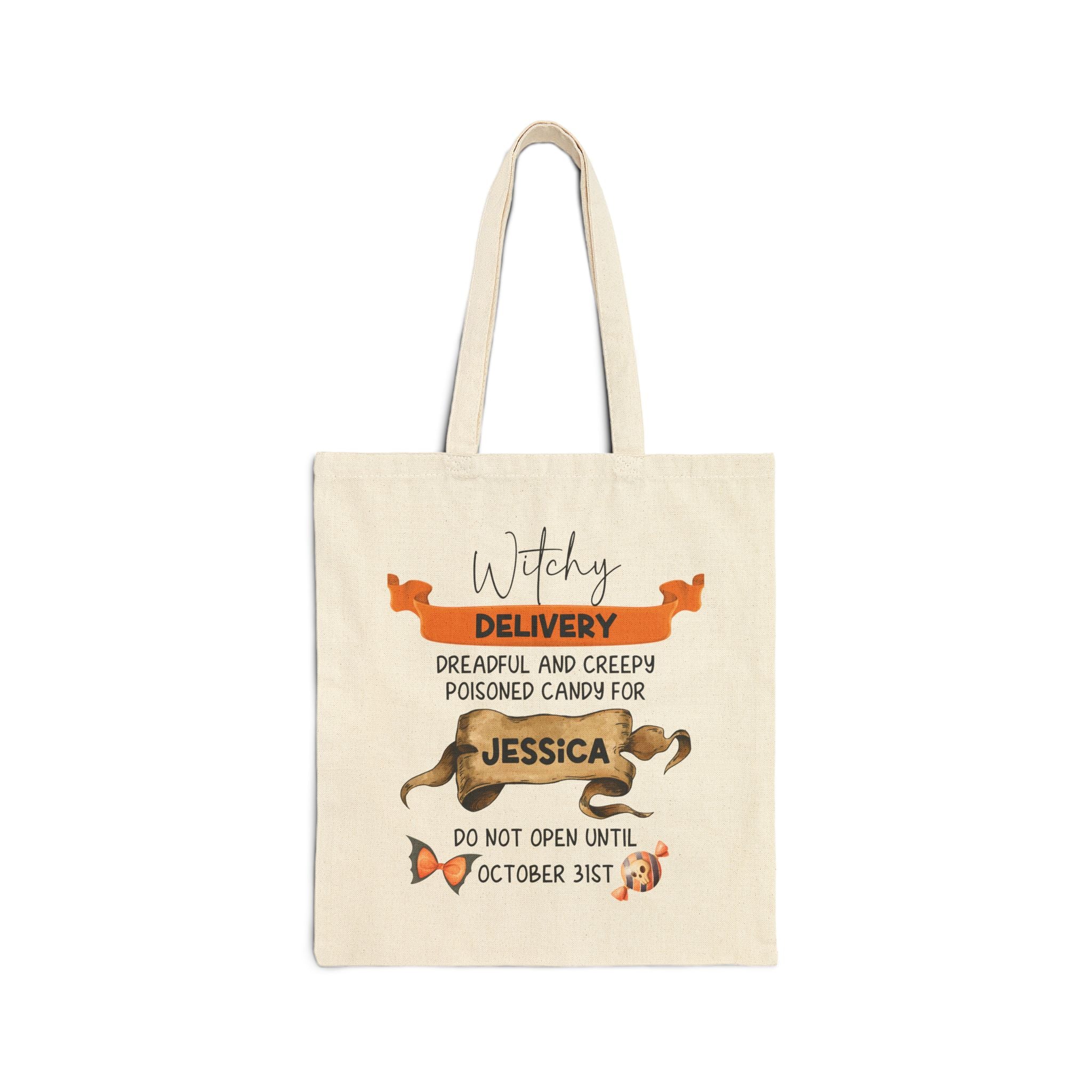 Witchy Delivery Candy Bag Printify