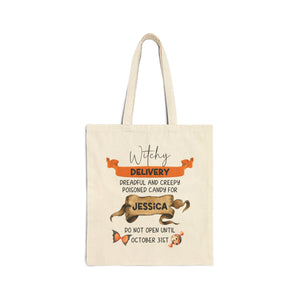 Witchy Delivery Candy Bag Printify