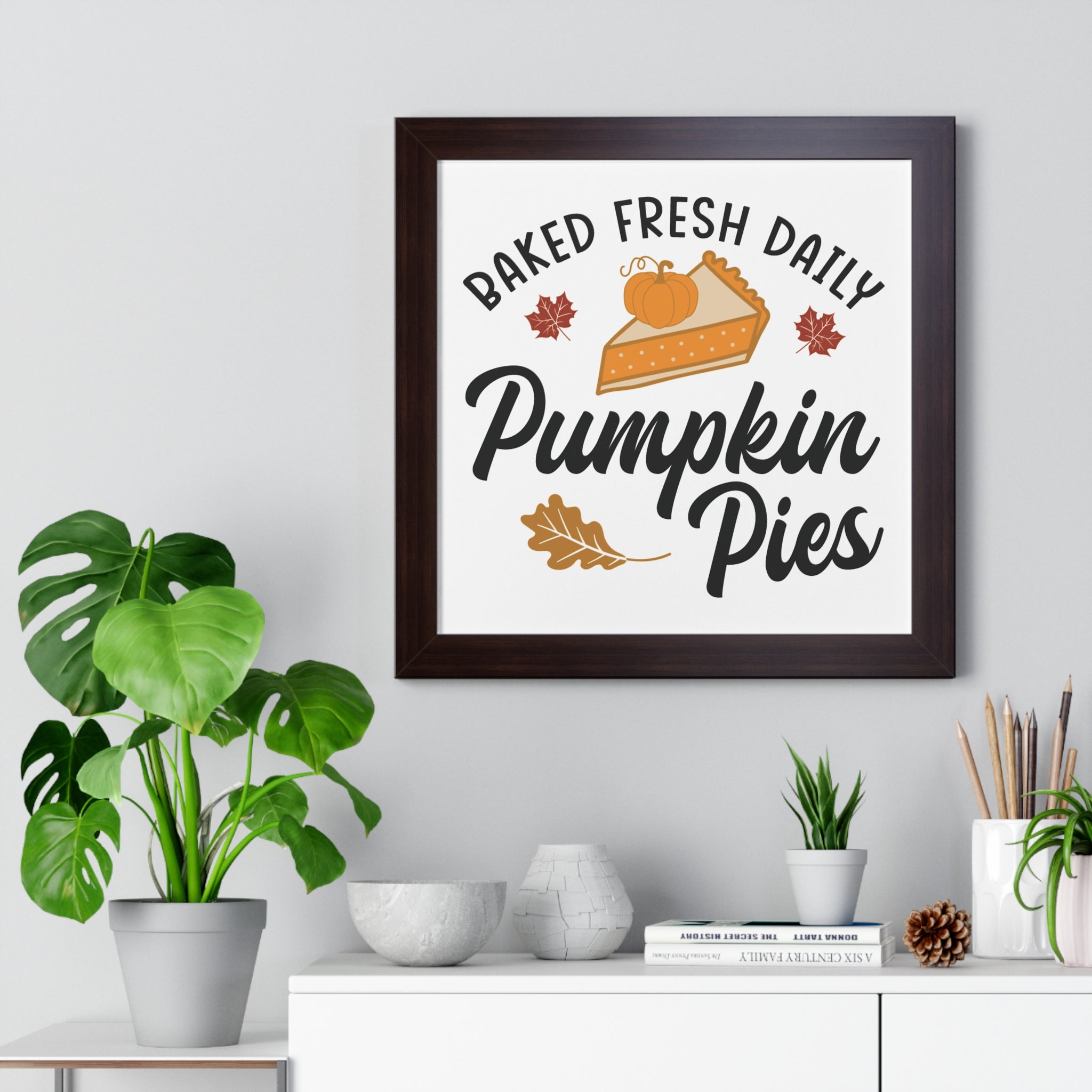 Baked Fresh Daily Pumpkin Pies Printify