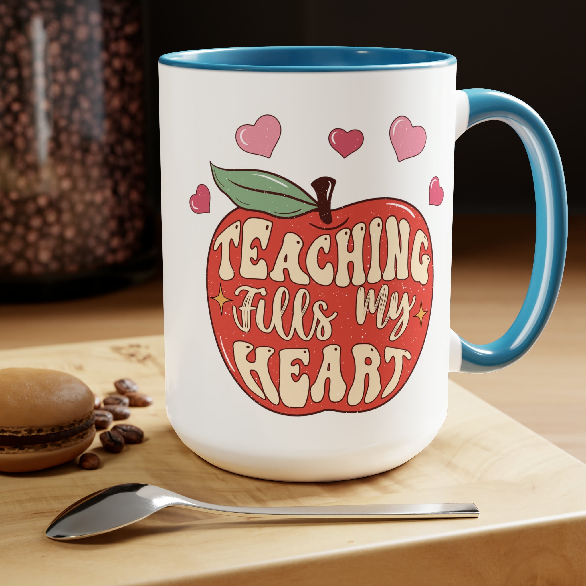 Teaching fills my heart Printify