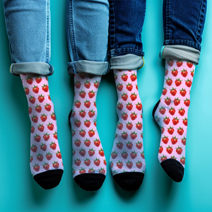 Strawberry Socks Printify