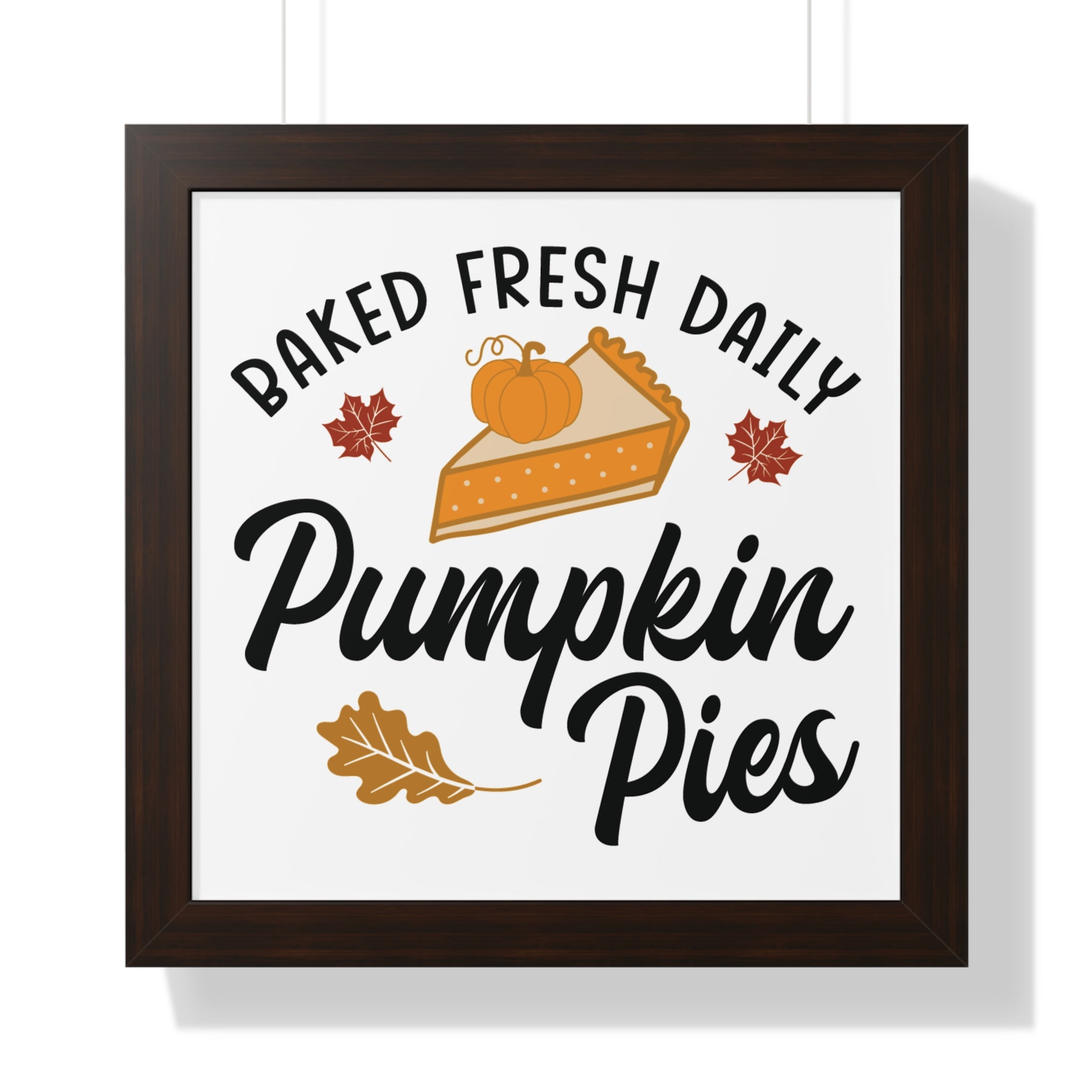 Baked Fresh Daily Pumpkin Pies Printify