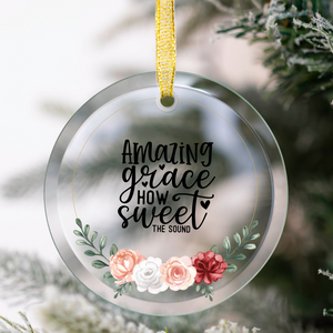 Amazing Grace Ornament Printify