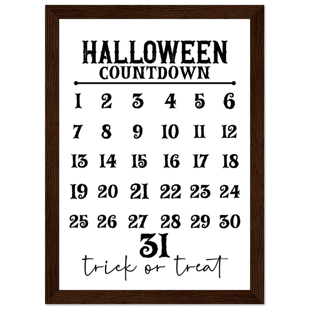 Halloween Countdown Blue From Heaven