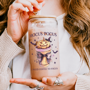 Hocus Pocus I need Coffee To Focus Printify