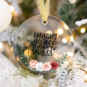 Amazing Grace Ornament Printify