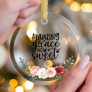 Amazing Grace Ornament Printify