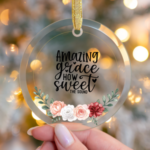 Amazing Grace Ornament Printify