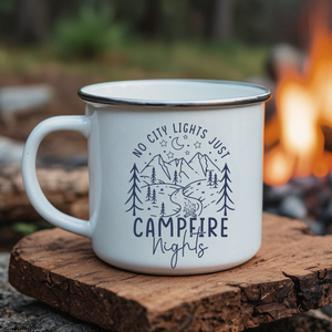 No City Lights Just Campfire Nights Printify