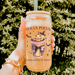 Hocus Pocus I need Coffee To Focus Printify