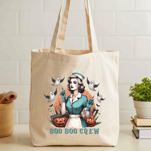 Boo boo Crew Tote Bag Printify