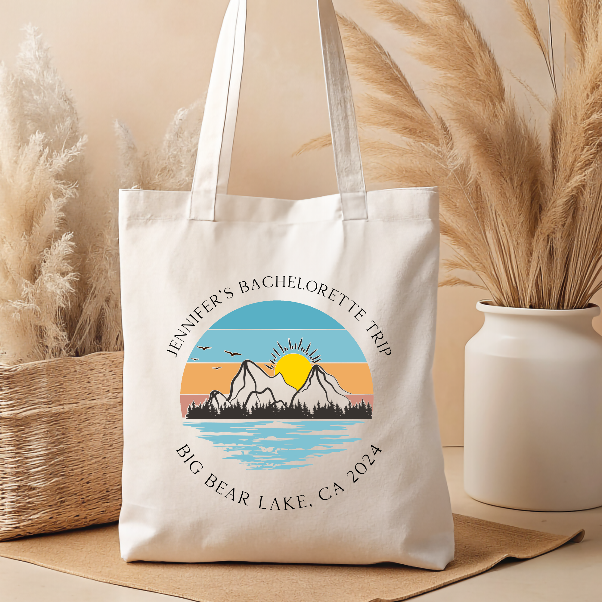 Bachelorette Trip Tote Bag Printify