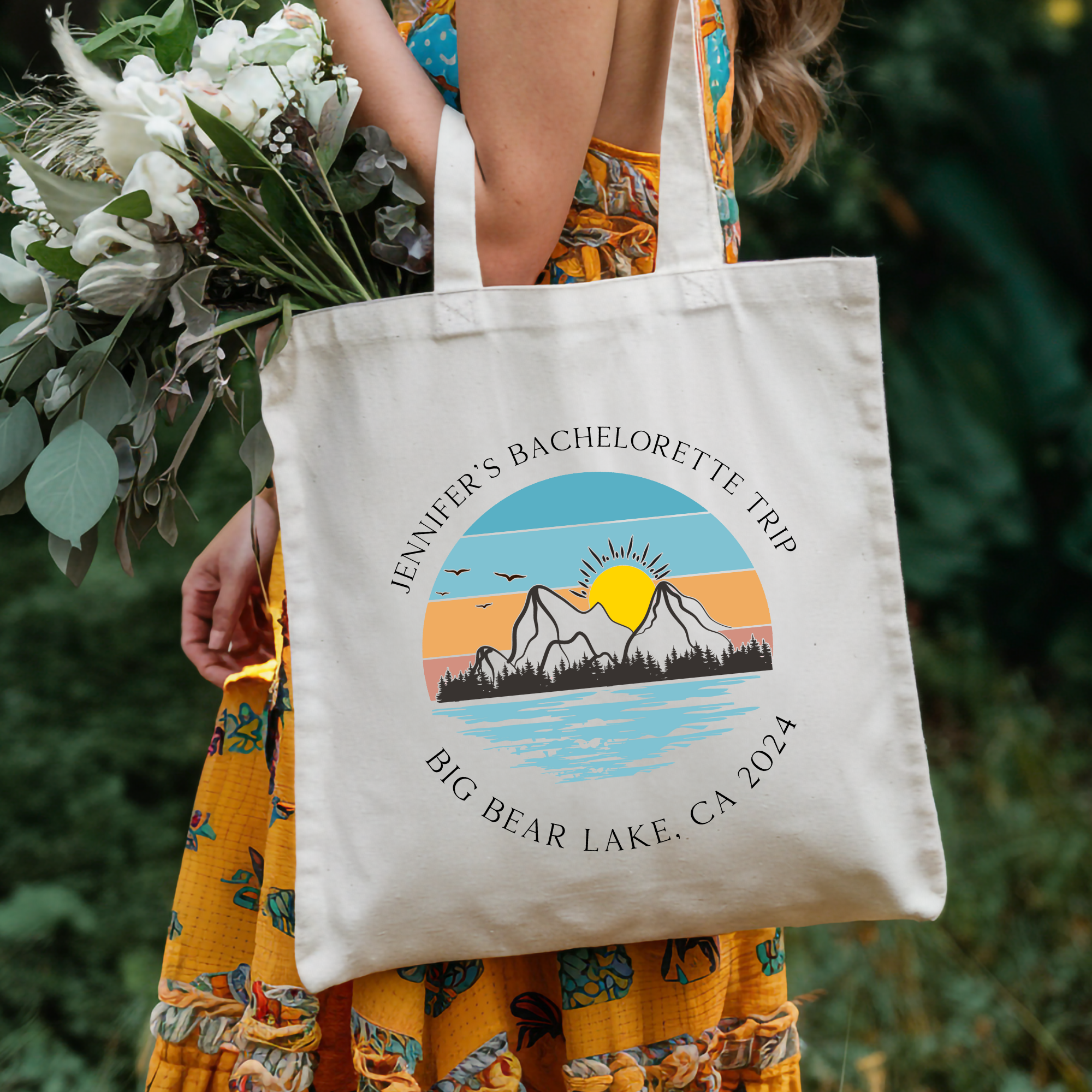 Bachelorette Trip Tote Bag Printify