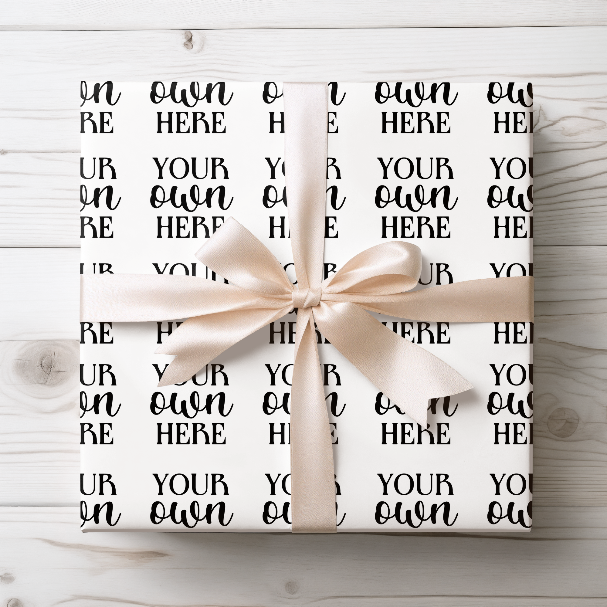 Custom Wrapping Paper Printify