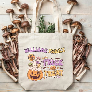 Family Trick or Treat Bag Printify