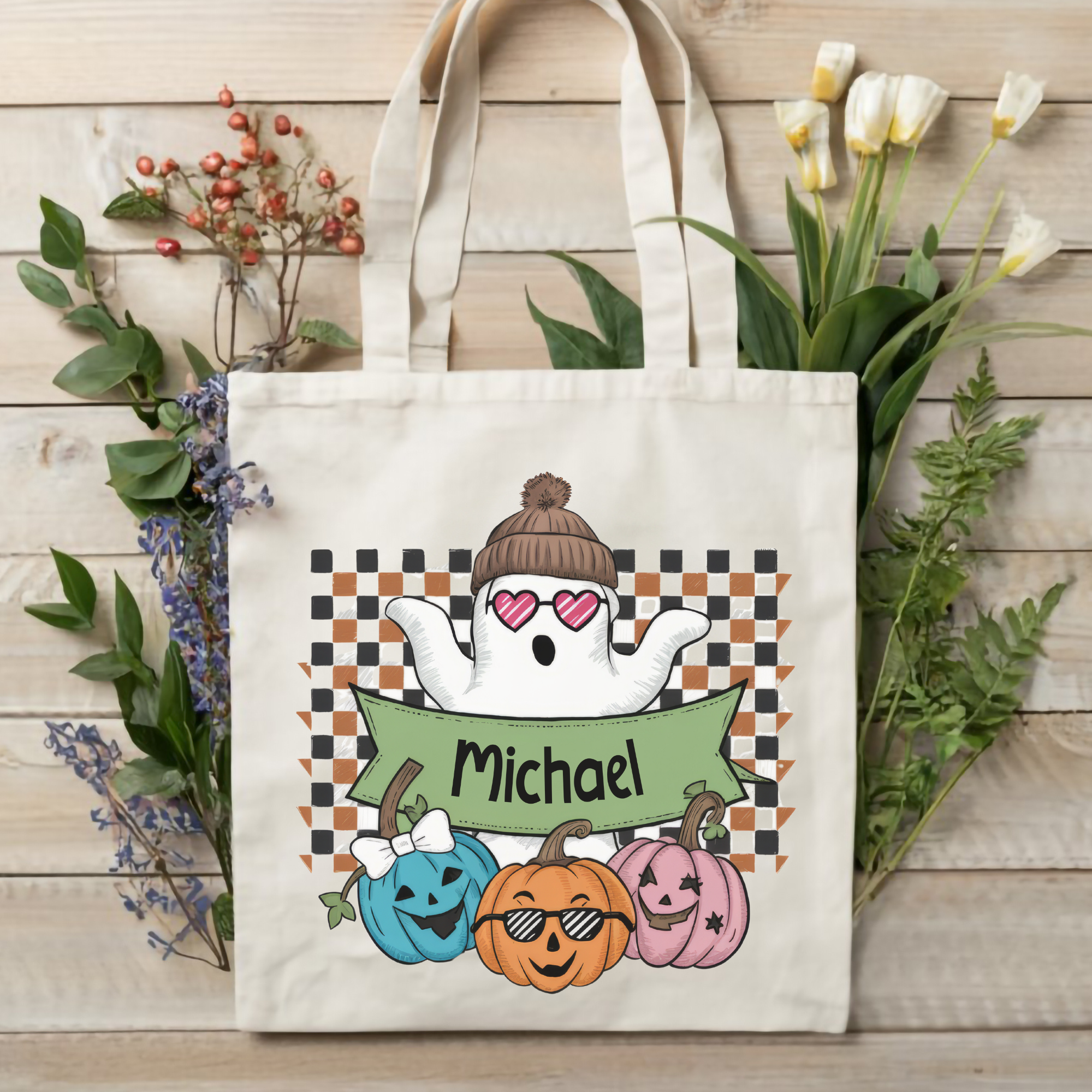 Custom Name Candy Bag Printify