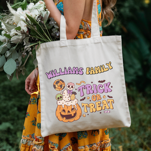 Family Trick or Treat Bag Printify