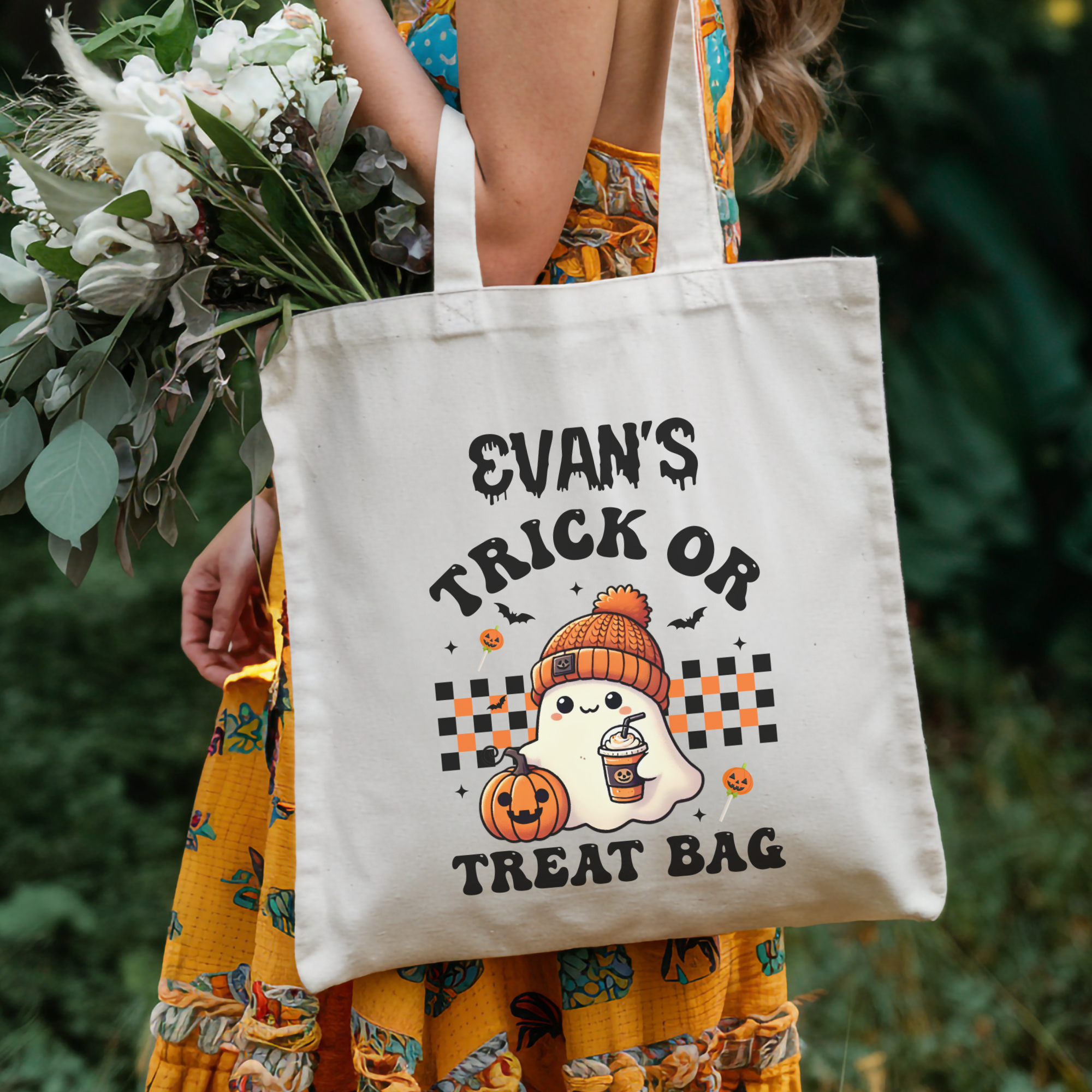 Custom Trick or Treat Bag Printify