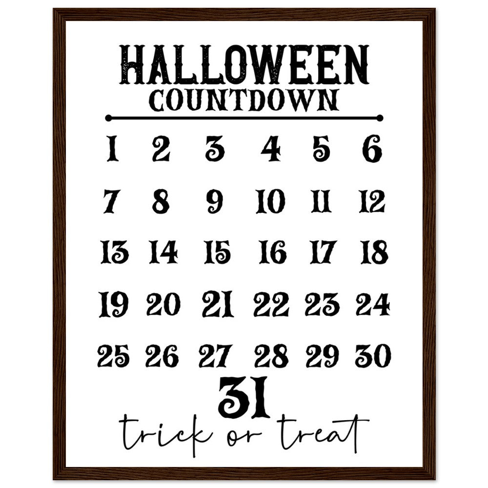 Halloween Countdown Blue From Heaven