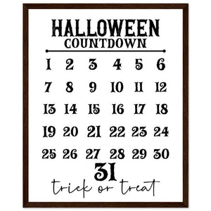 Halloween Countdown Blue From Heaven