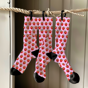 Strawberry Socks Printify