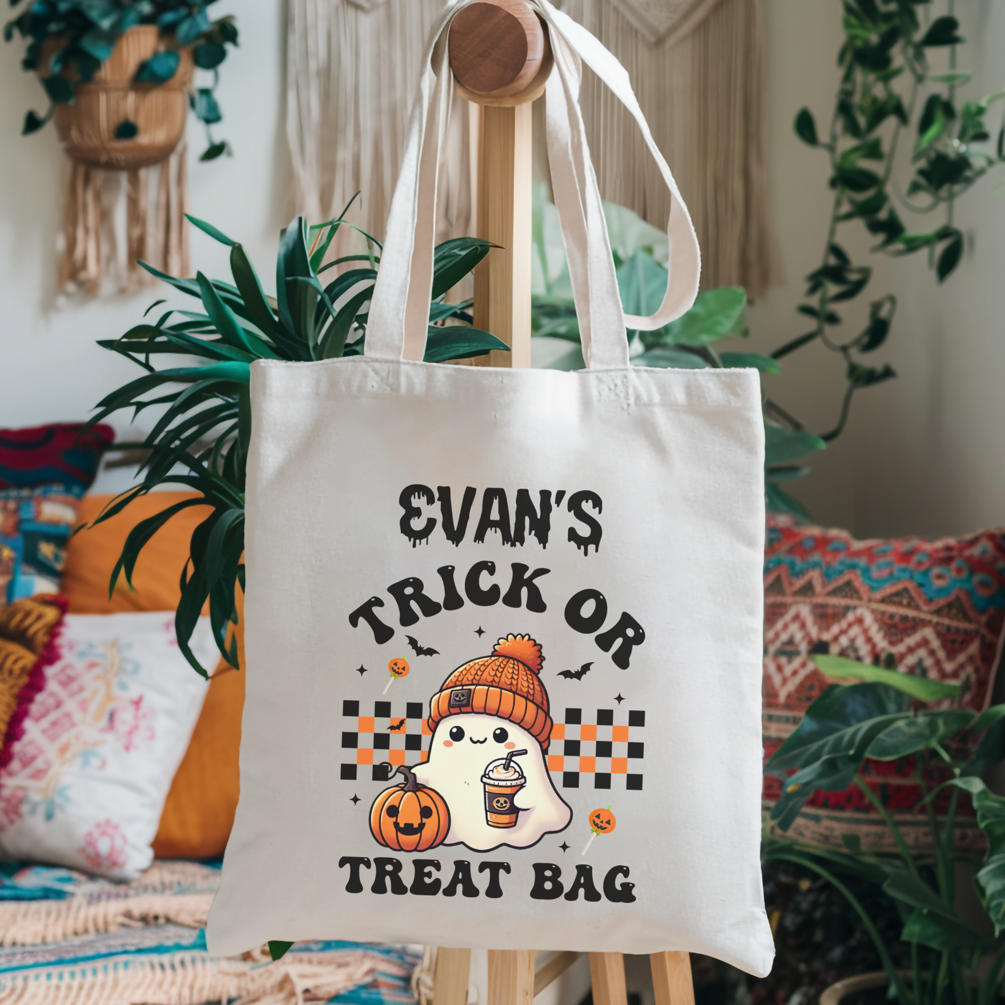 Custom Trick or Treat Bag Printify