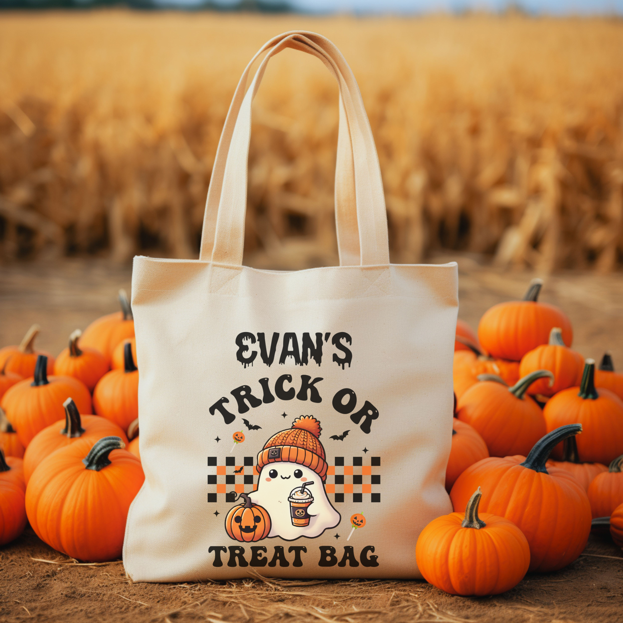 Custom Trick or Treat Bag Printify