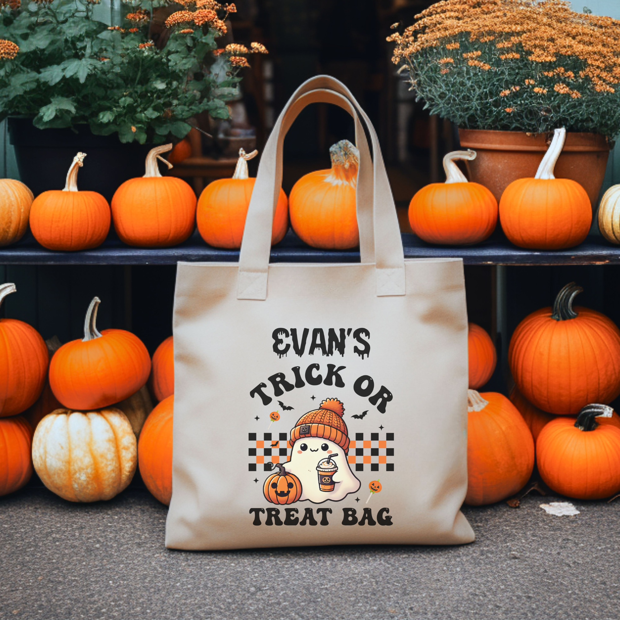 Custom Trick or Treat Bag Printify