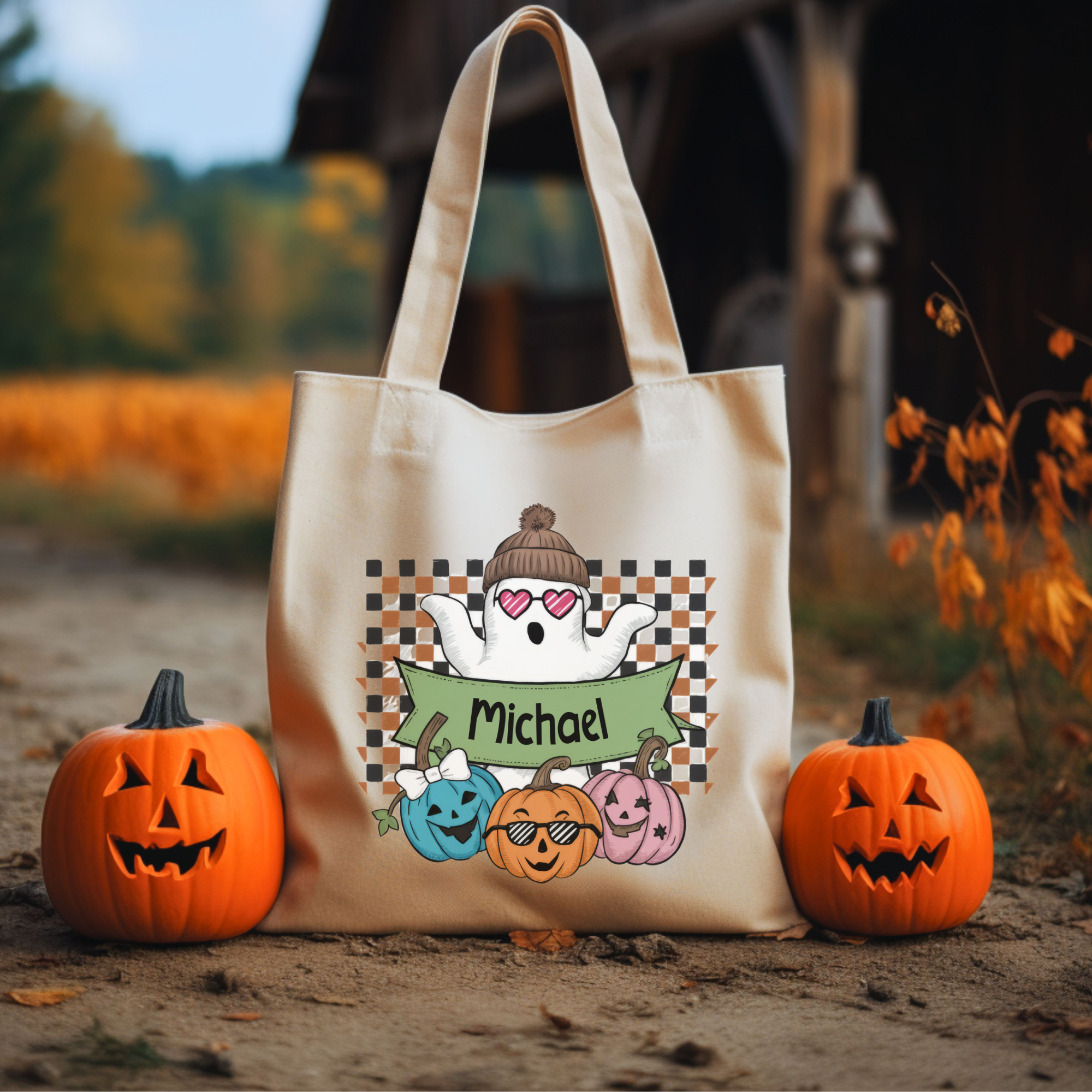 Custom Name Candy Bag Printify