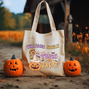 Family Trick or Treat Bag Printify