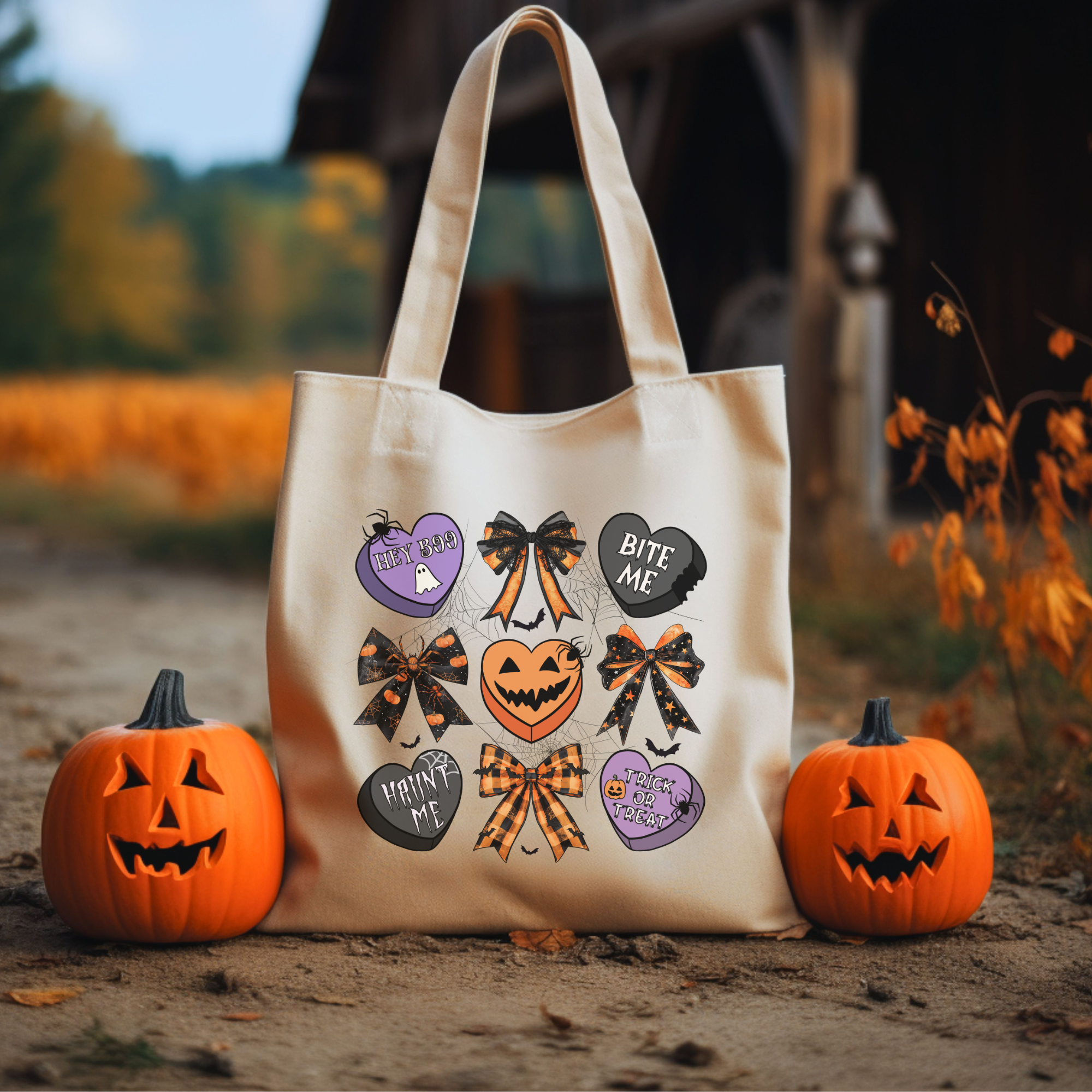 Halloween Hearts Printify