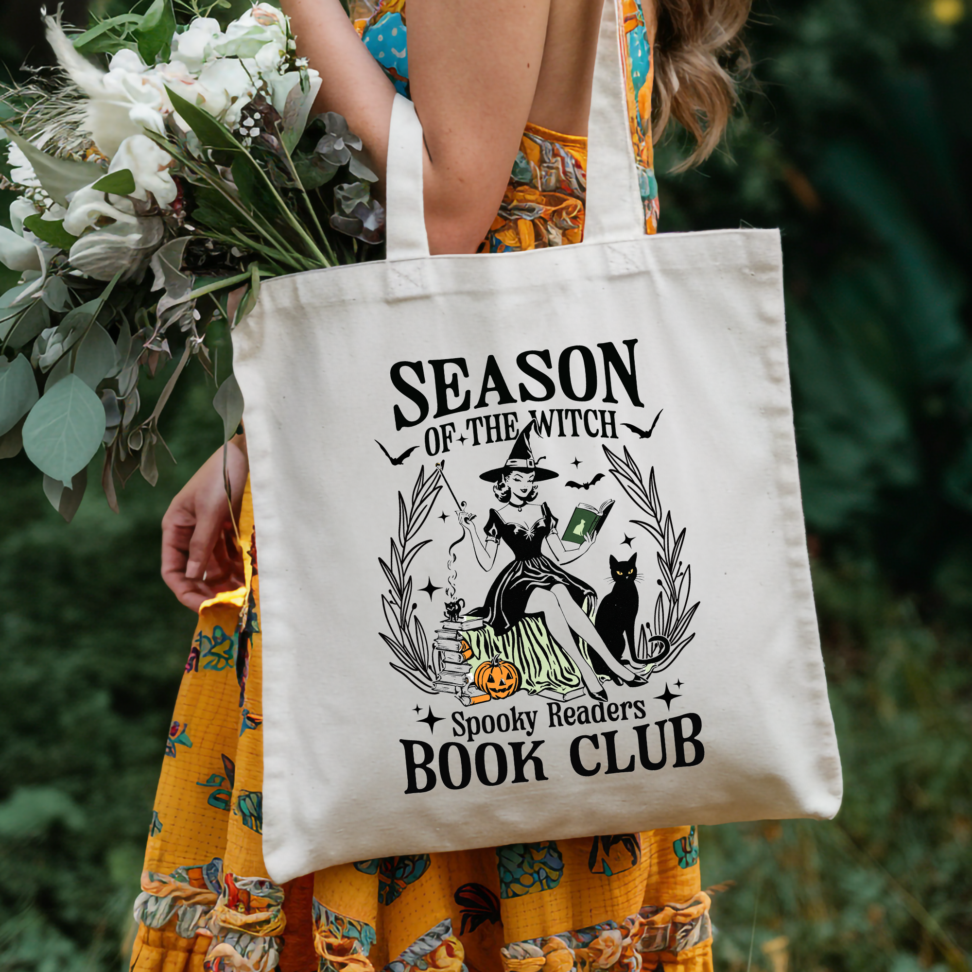 Season of the Witch Spooky Readers Book Club Printify