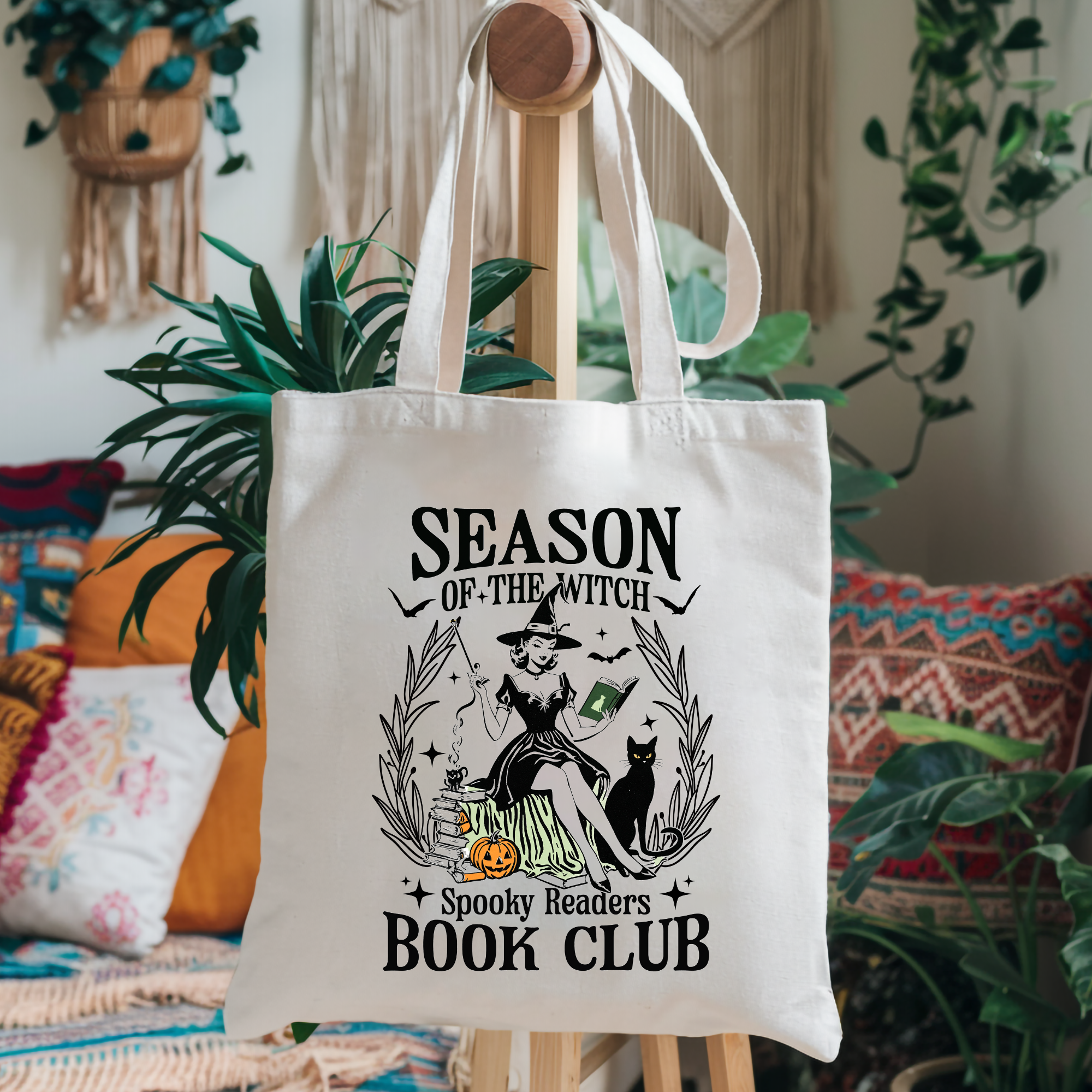 Season of the Witch Spooky Readers Book Club Printify