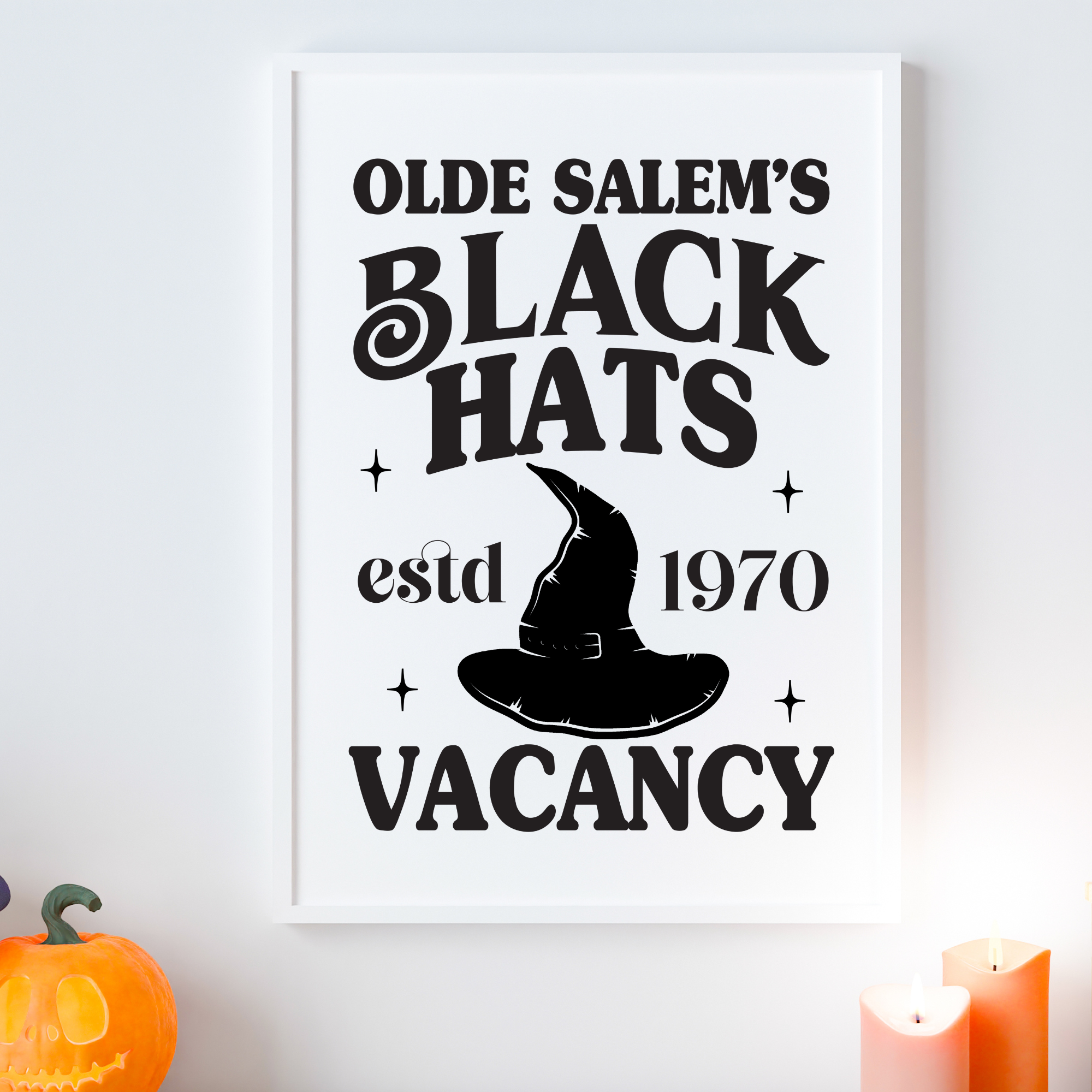 Olde Salem Black Hats Blue From Heaven