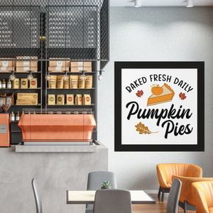 Baked Fresh Daily Pumpkin Pies Printify