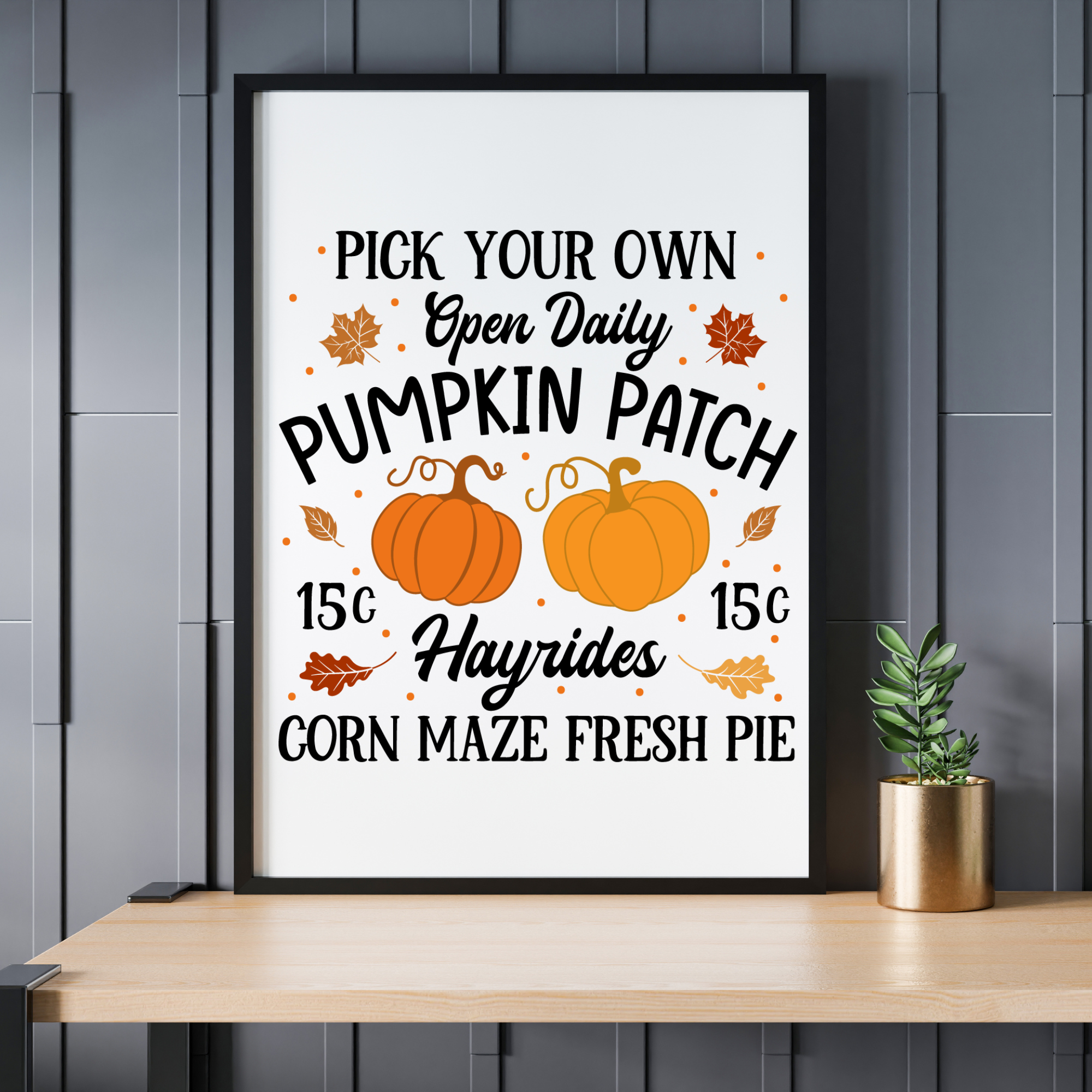 Pick your own Pumpkin patch Blue From Heaven