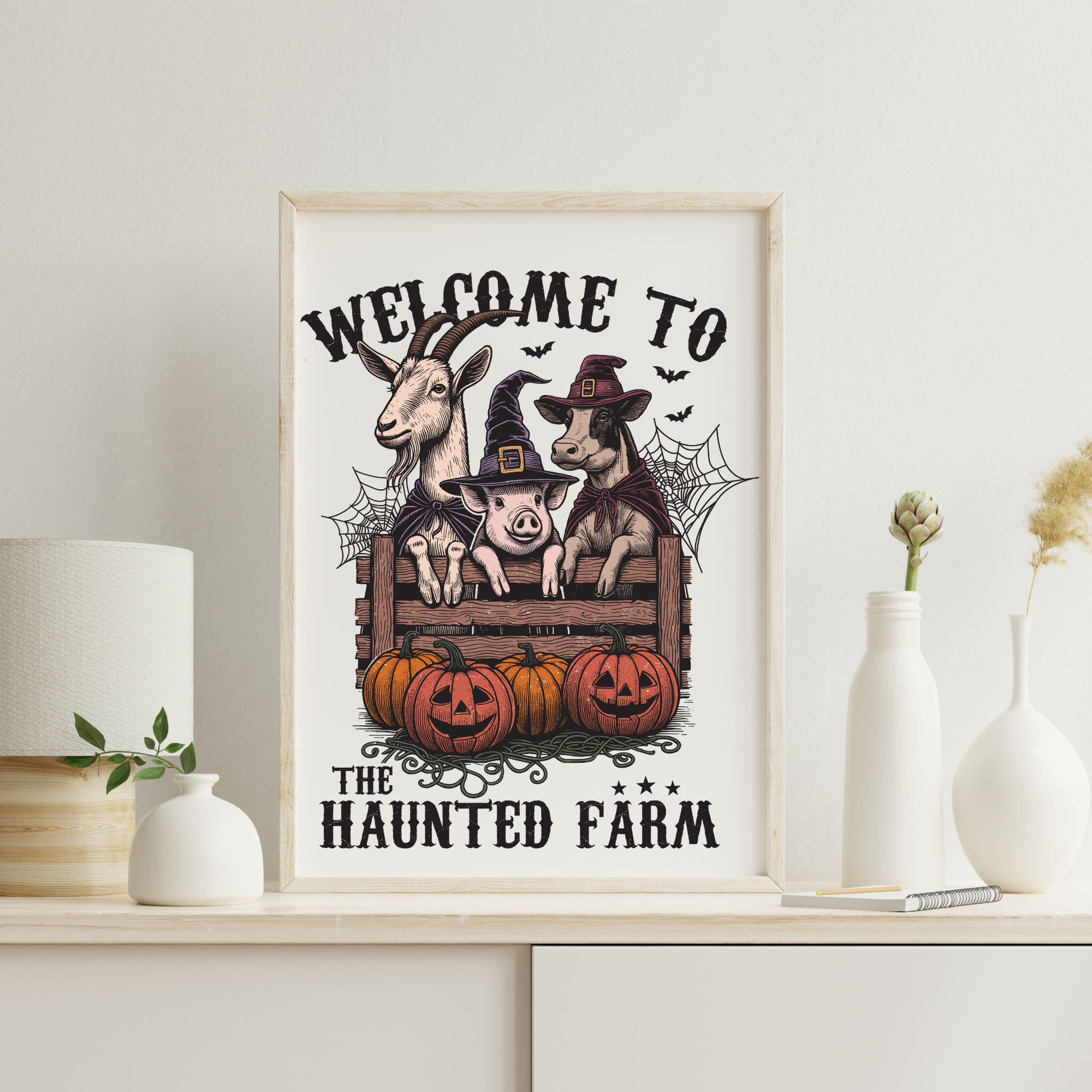 Welcome to the Haunted Farm Blue From Heaven