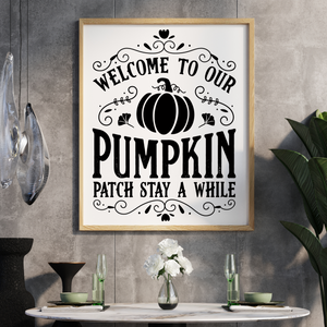 Welcome to our Pumpkin Patch Blue From Heaven