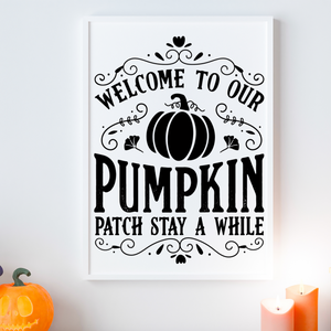 Welcome to our Pumpkin Patch Blue From Heaven