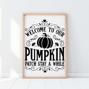 Welcome to our Pumpkin Patch Blue From Heaven