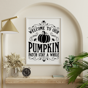 Welcome to our Pumpkin Patch Blue From Heaven