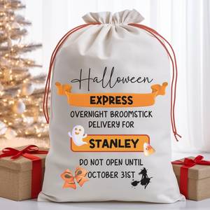 Halloween Express Broomstick Delivery Printify