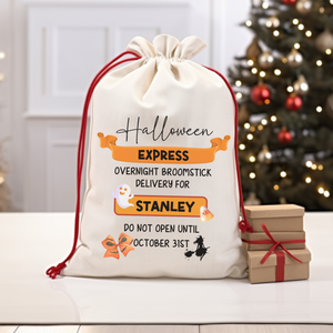 Halloween Express Broomstick Delivery Printify