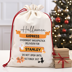 Halloween Express Broomstick Delivery Printify