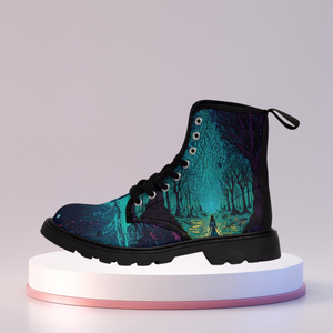 Mystical Enchanted Forest Boots Printify